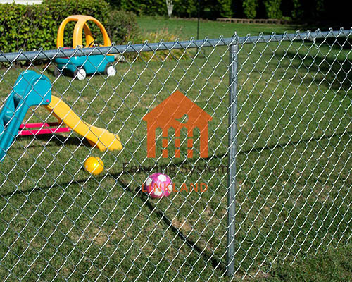 Chain link fence